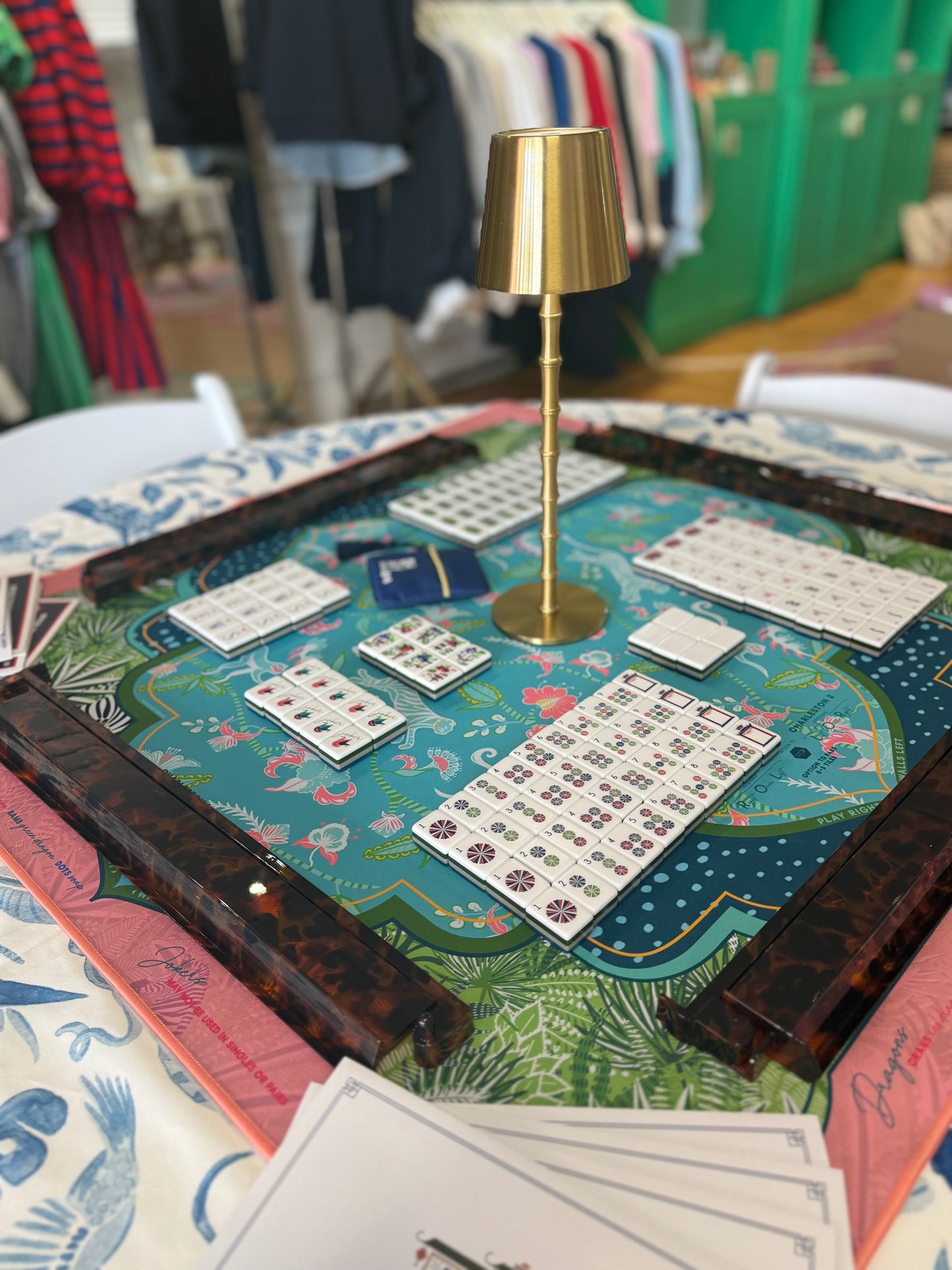 mahjong tile rental party package