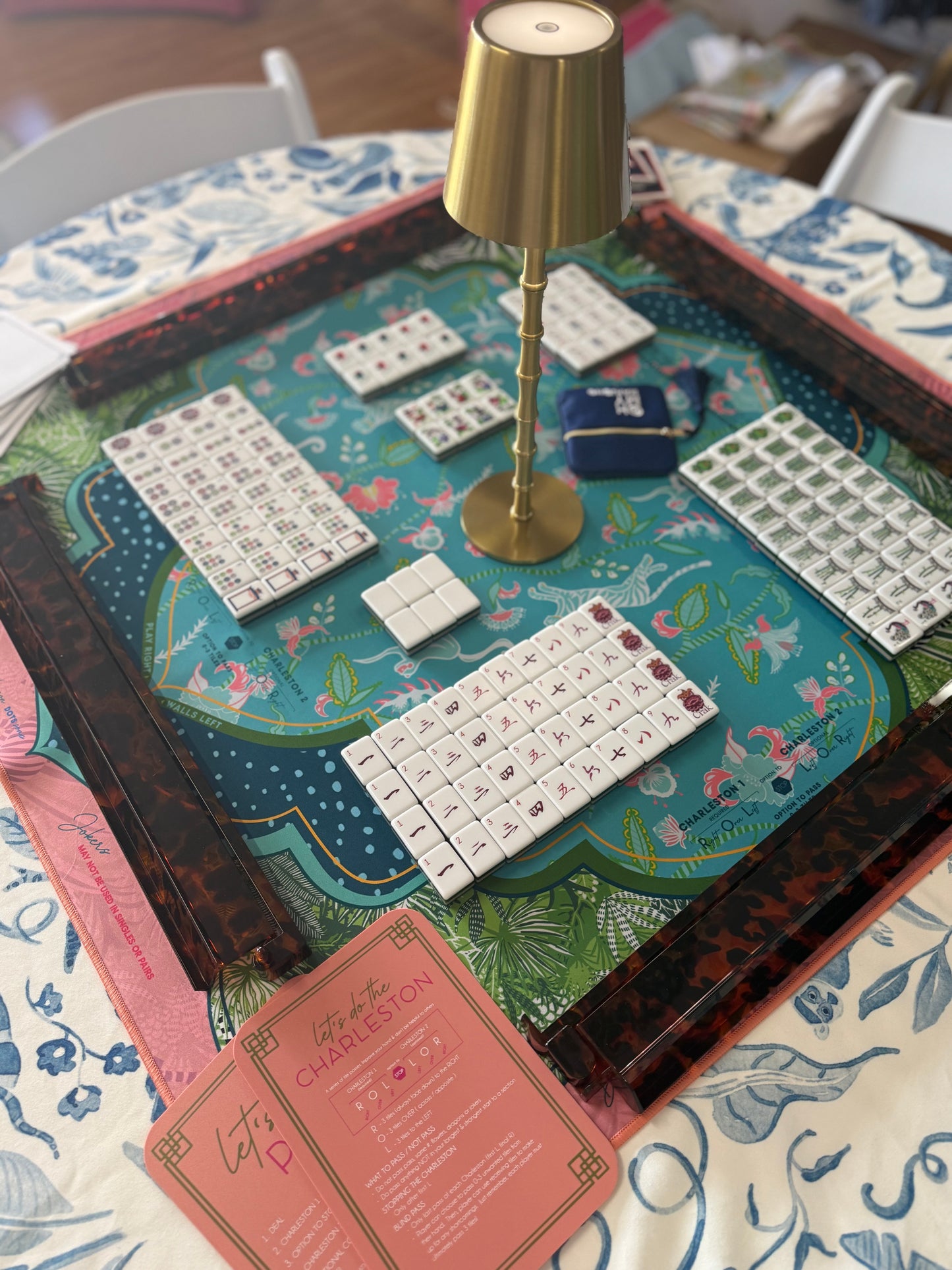mahjong tile rental party package