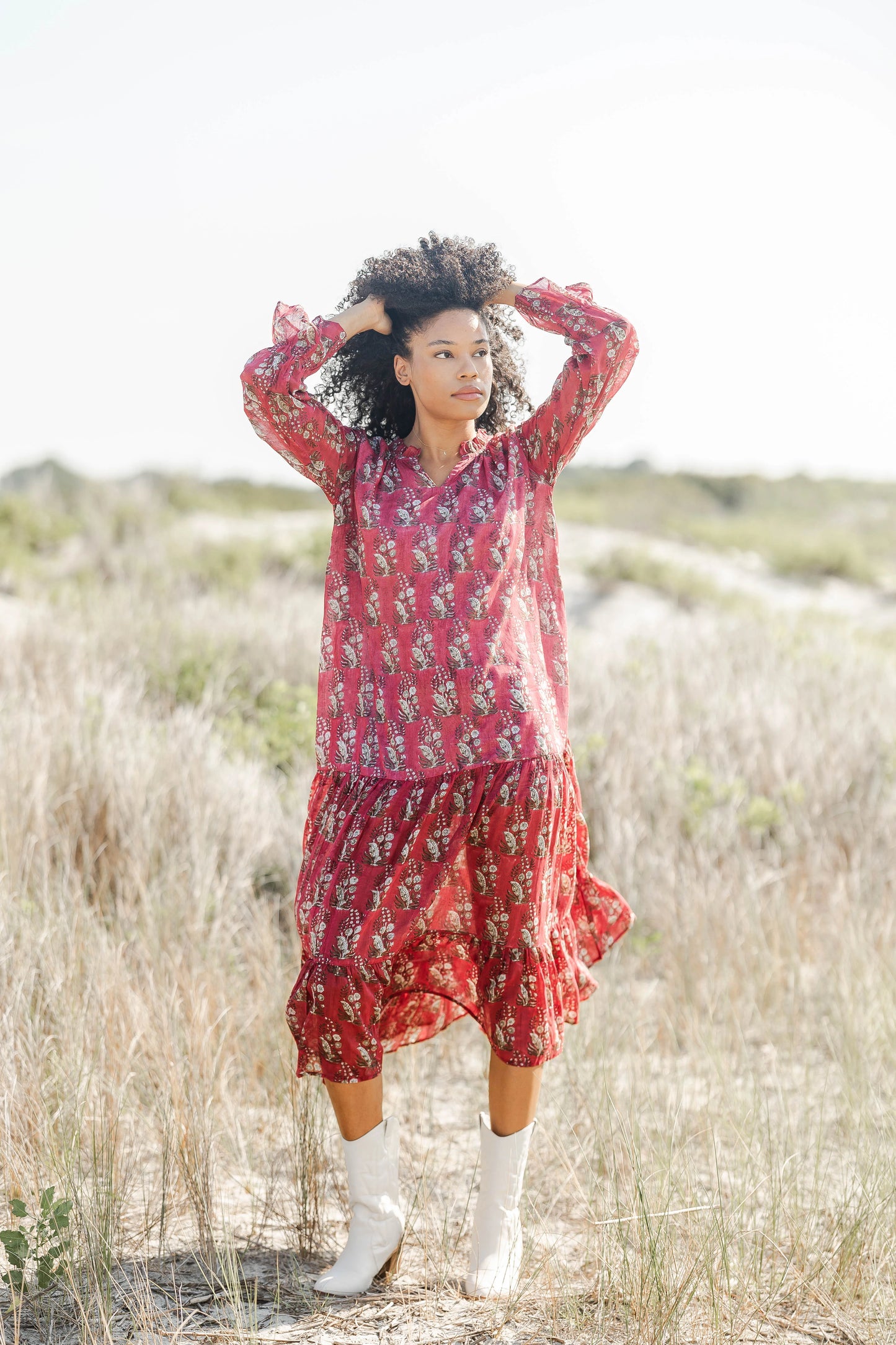 zahrah dress chili pepper