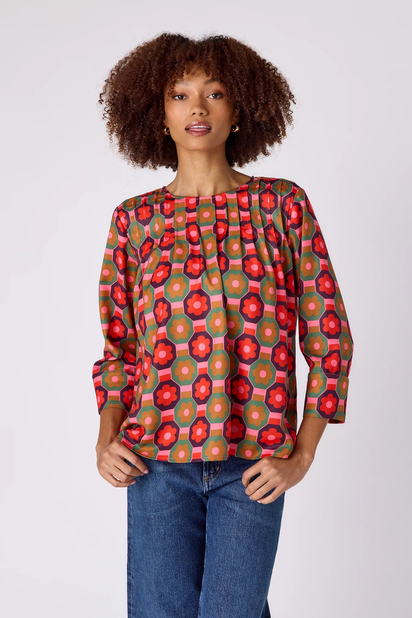 edie top in mod daisy