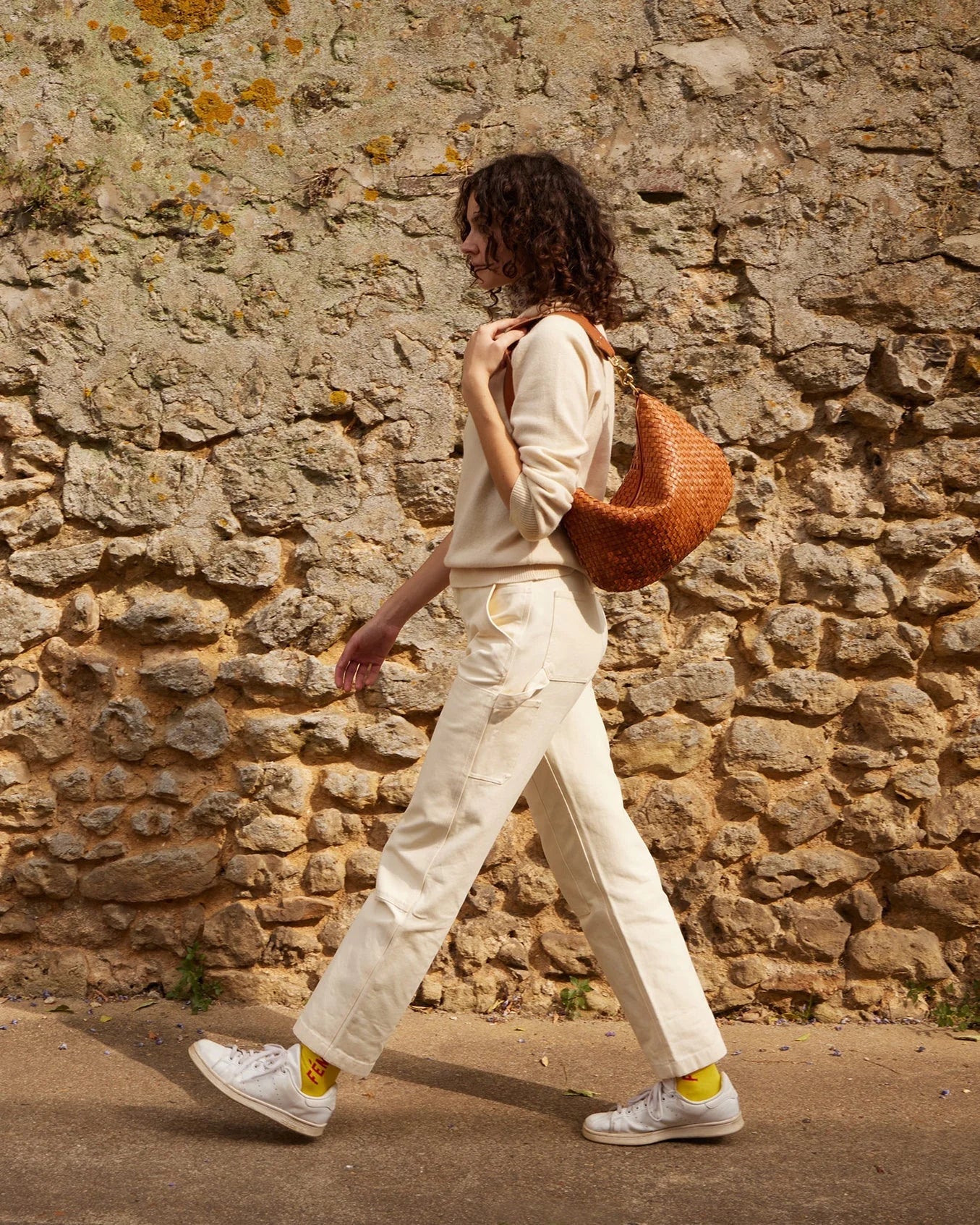 moyen messenger natural woven