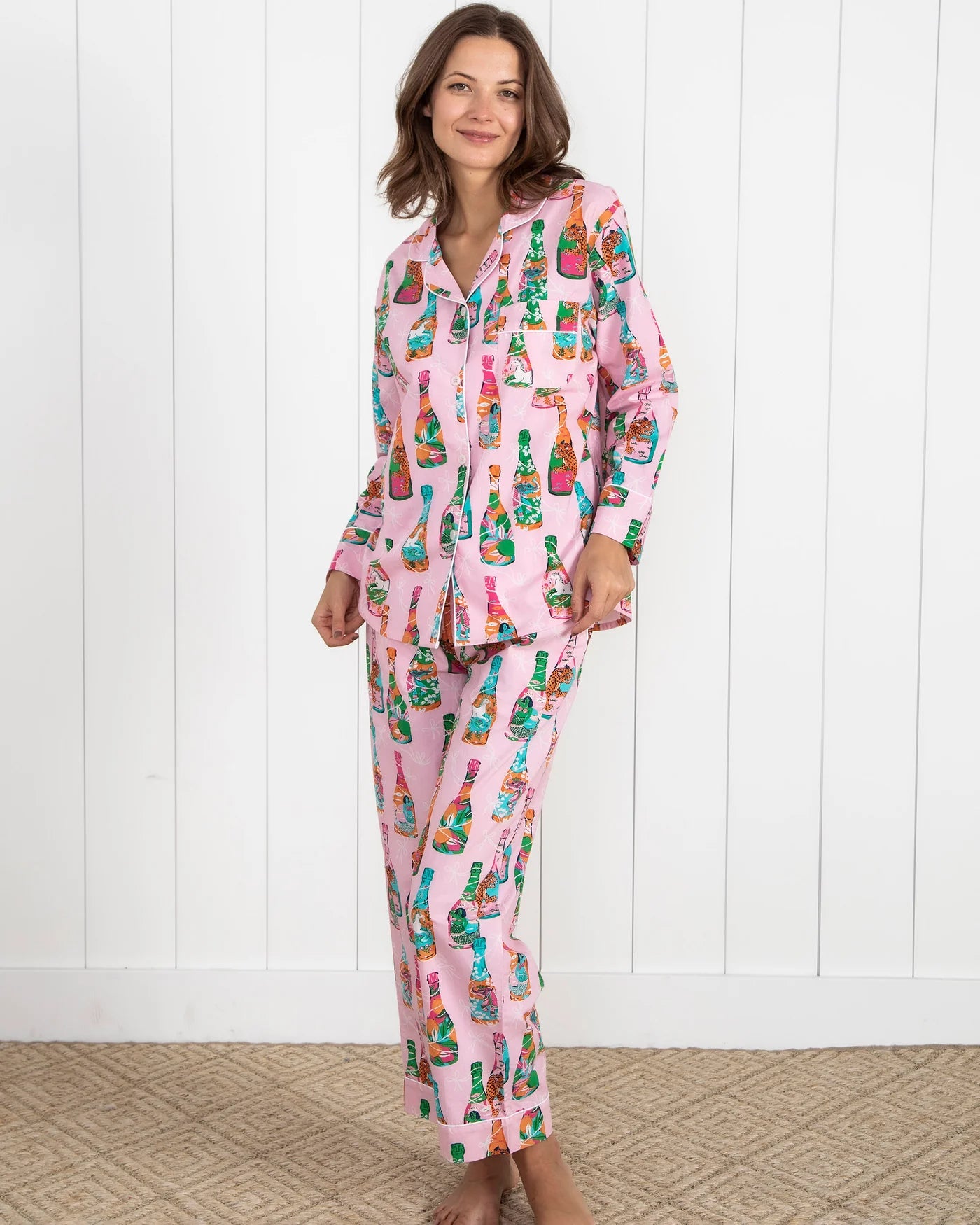 pop the bubbly pajama set