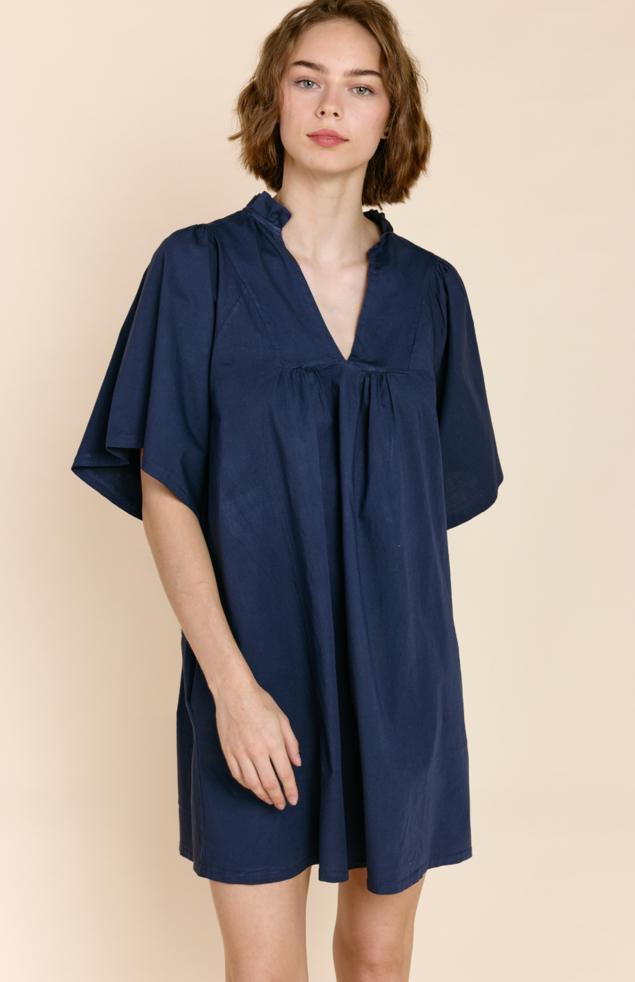 nicola dress navy