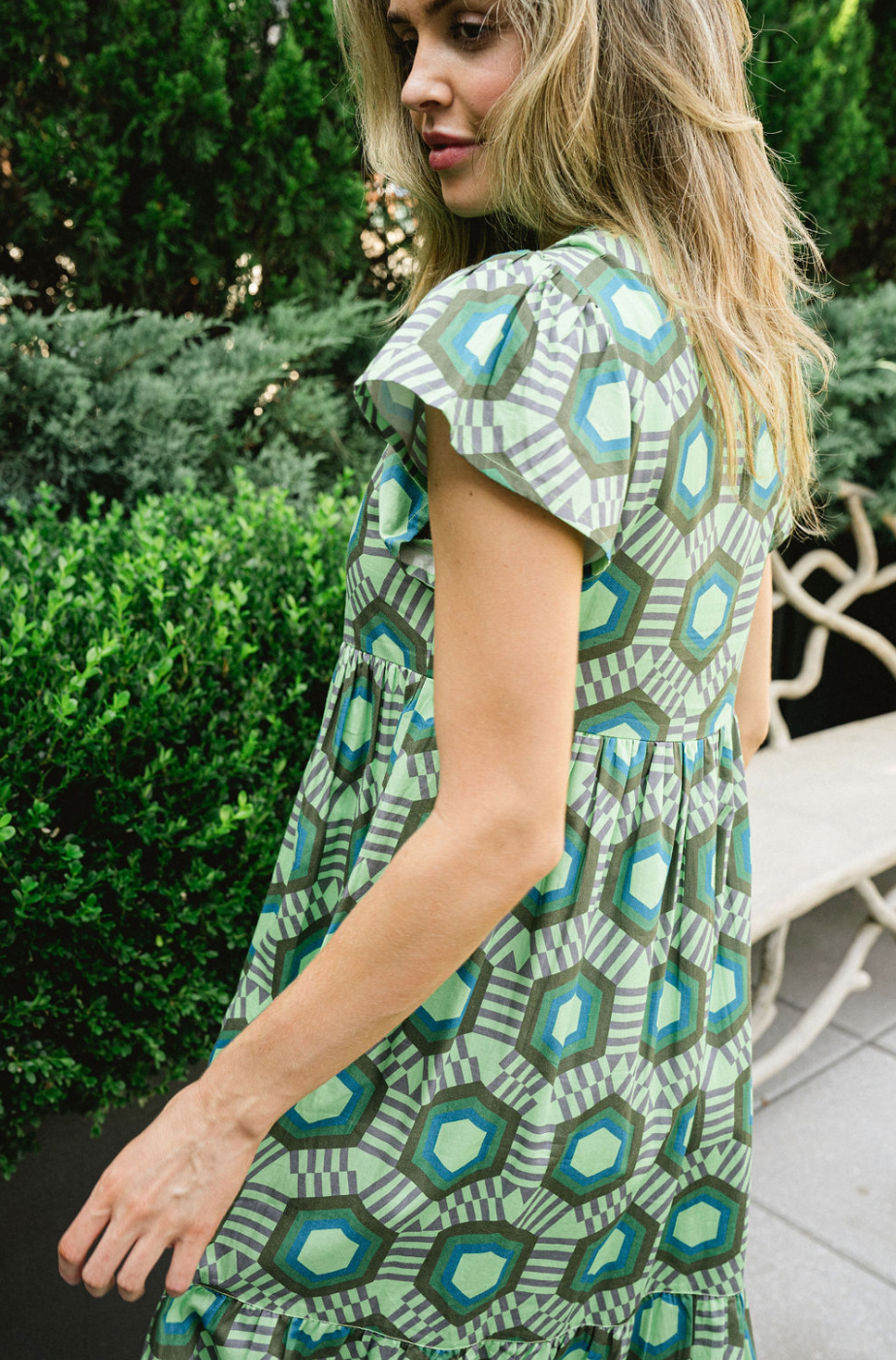 jenny geo dress