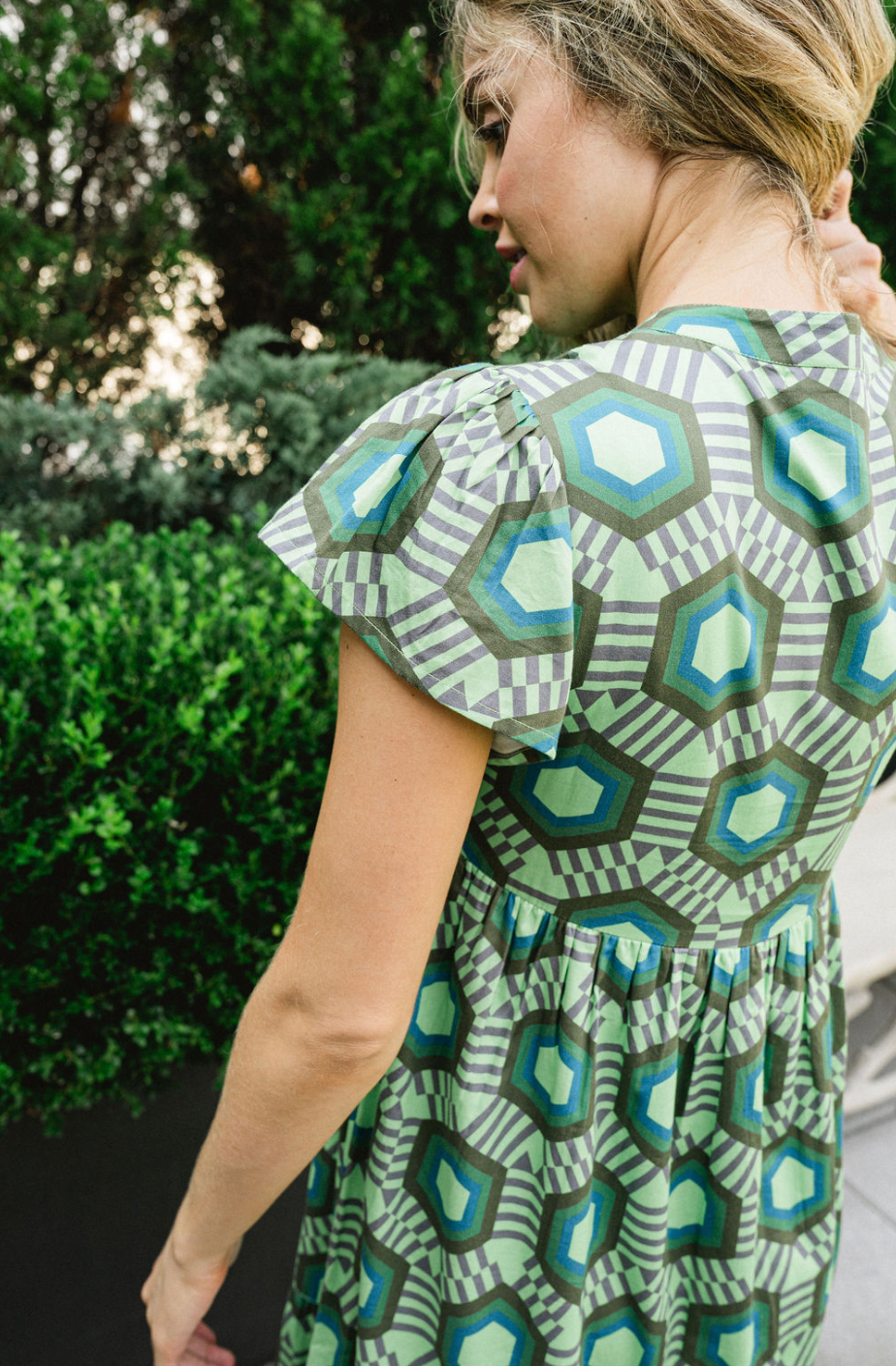 jenny geo dress