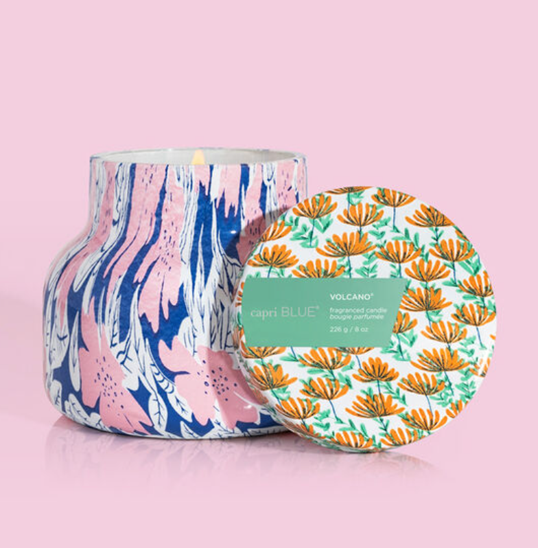 volcano pattern play candle
