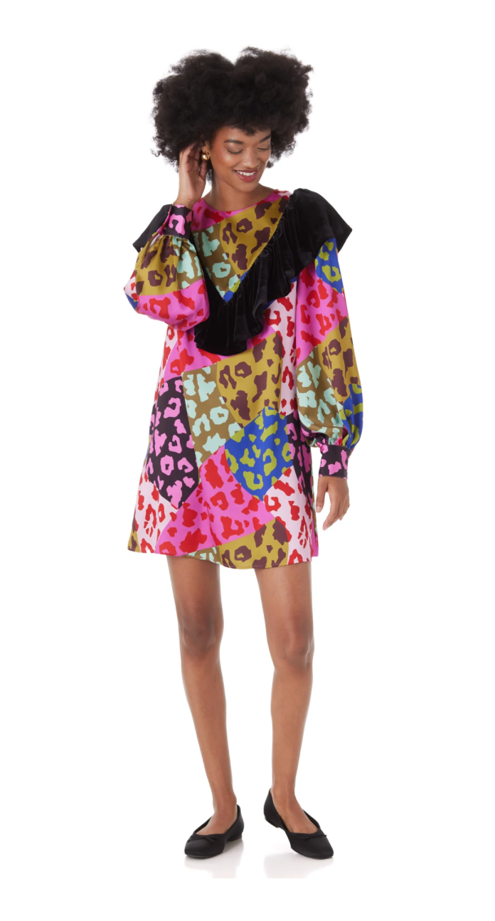 miles dress patched