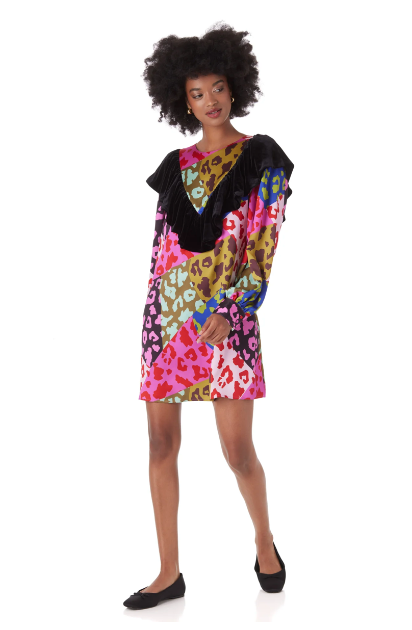 miles dress patched