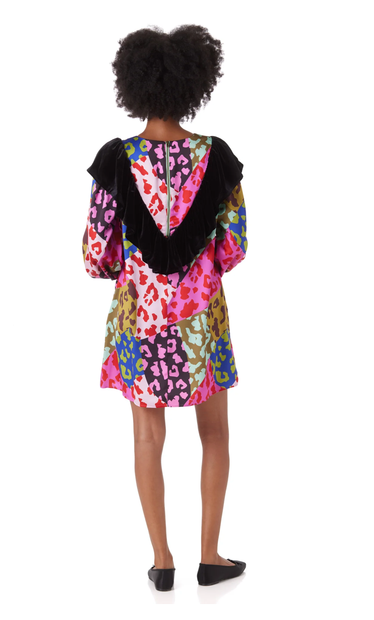 miles dress patched