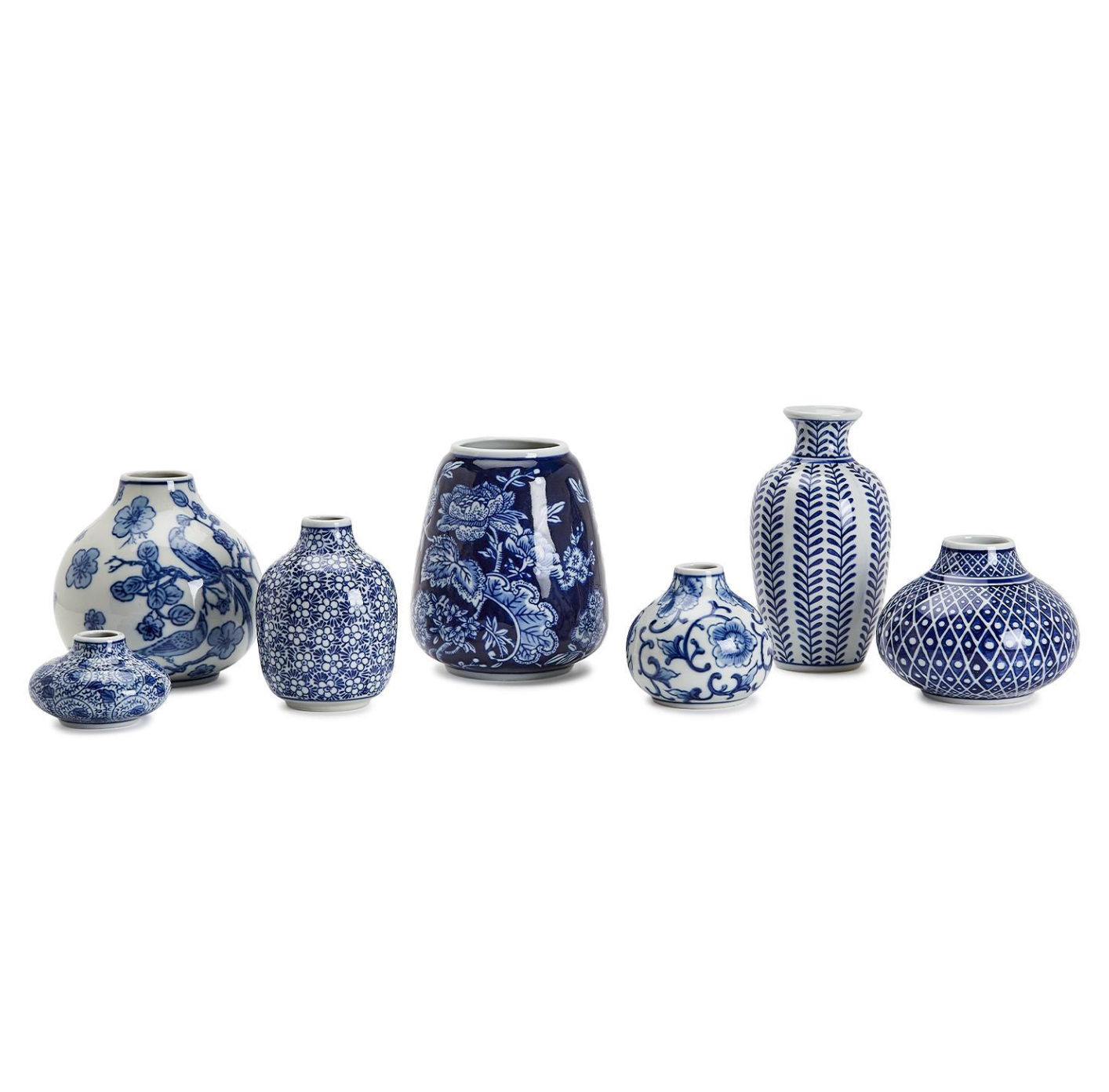 blue & white vase collection