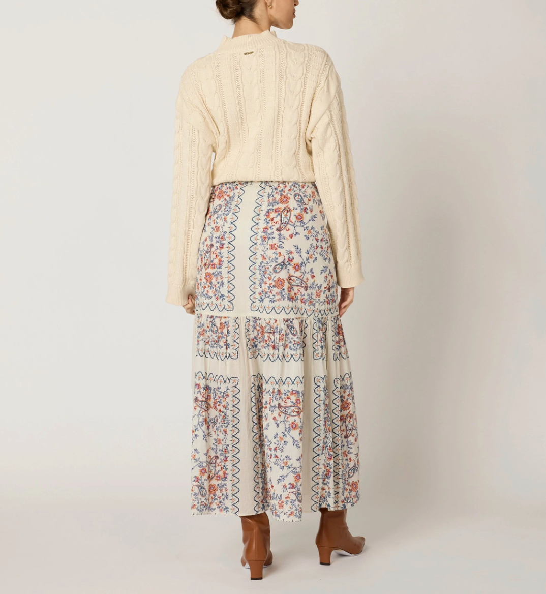 marjorie ankle skirt la ramos