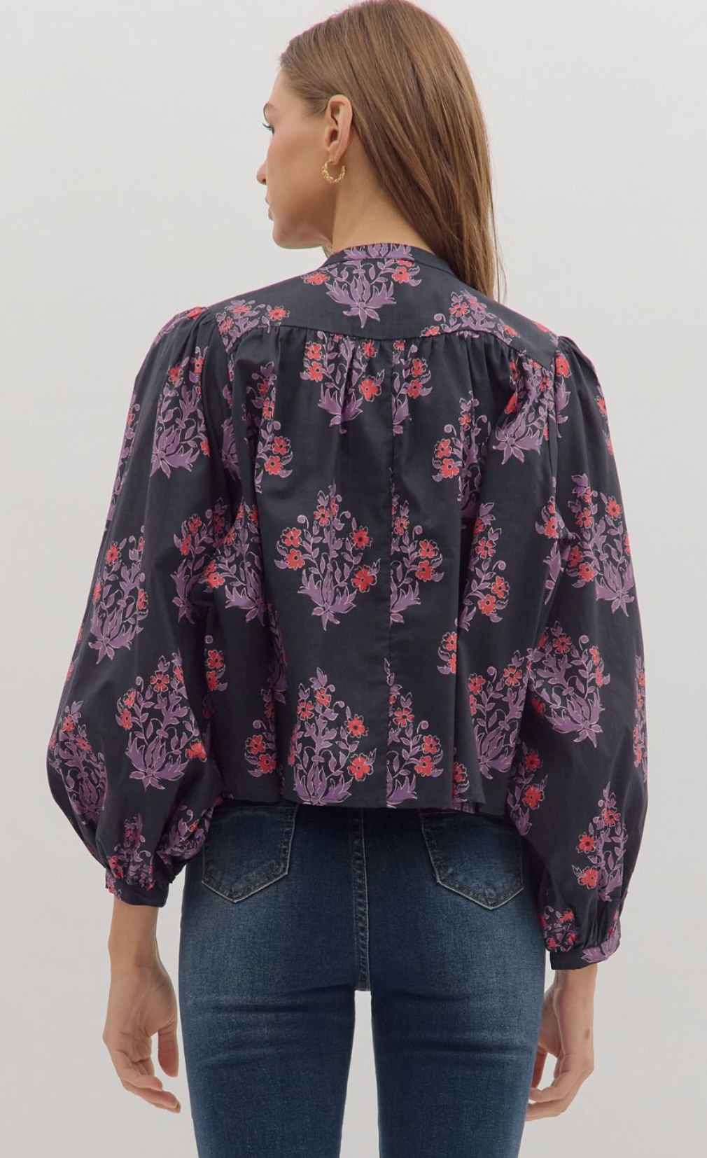 gracie puff sleeve blouse