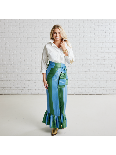 whitney wrap skirt