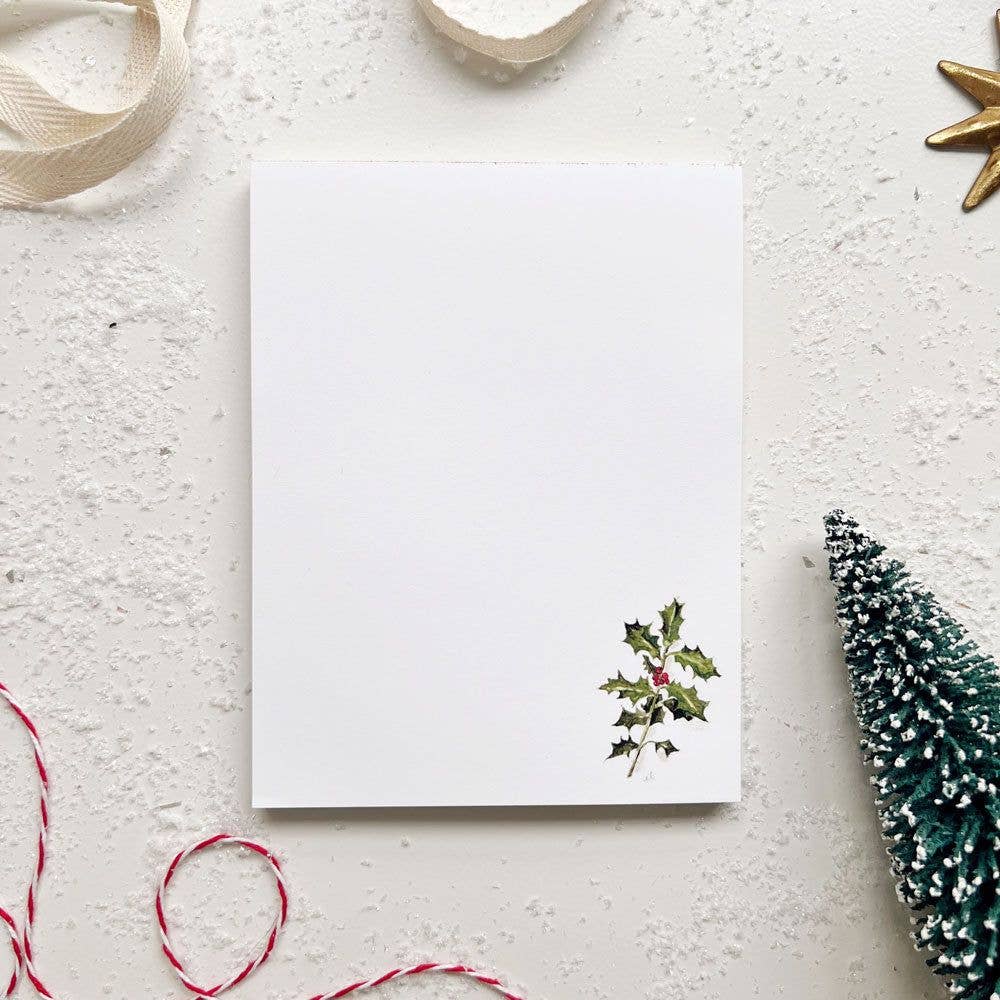 Christmas notepad: Santa