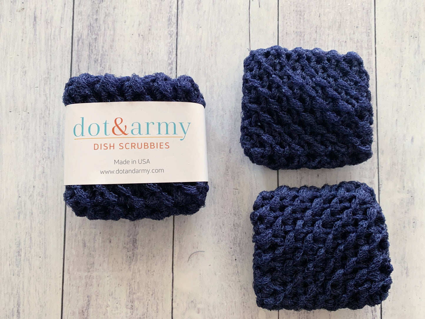 Dish Scrubbies, set of two: Atlantic