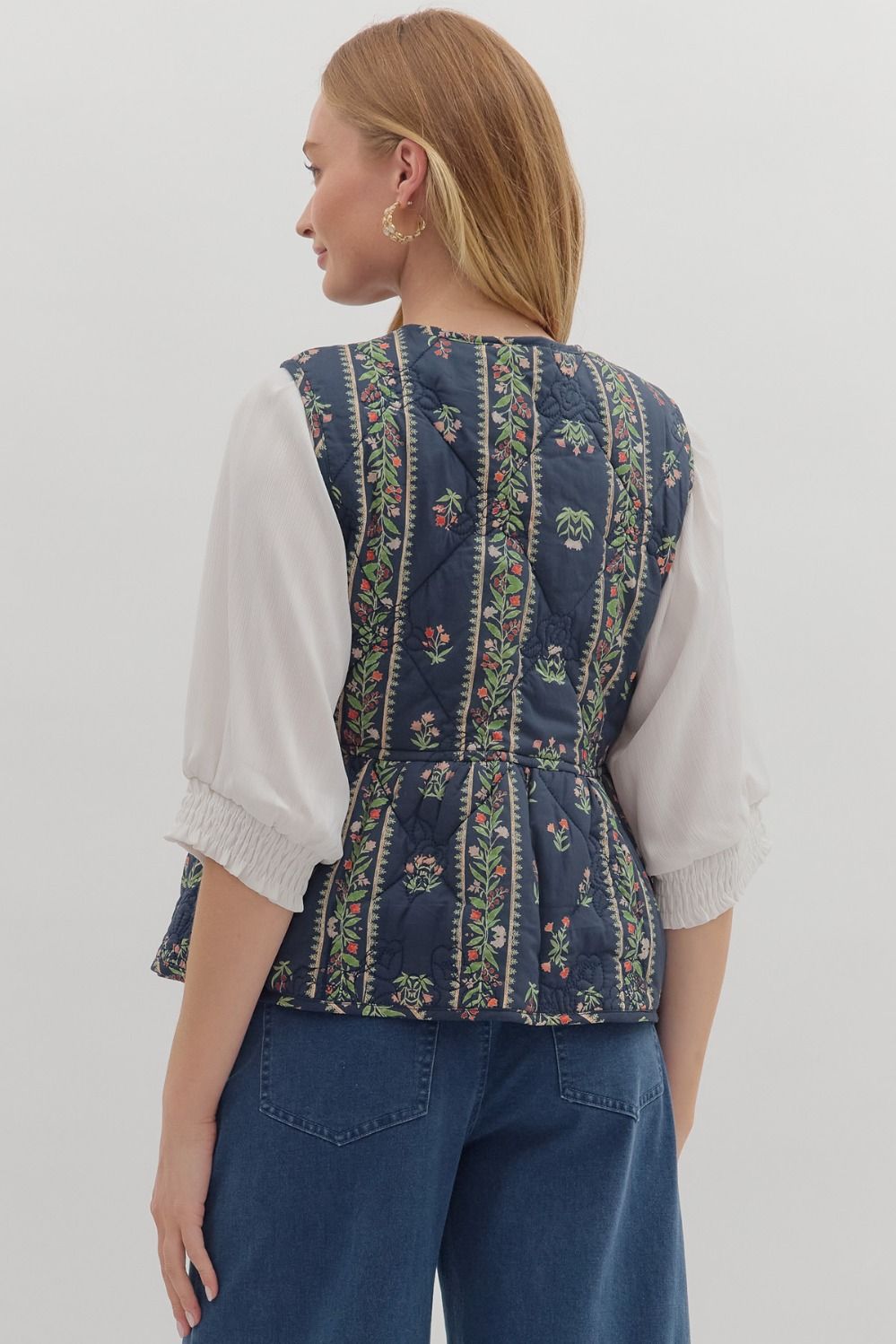 amiee botanical vest