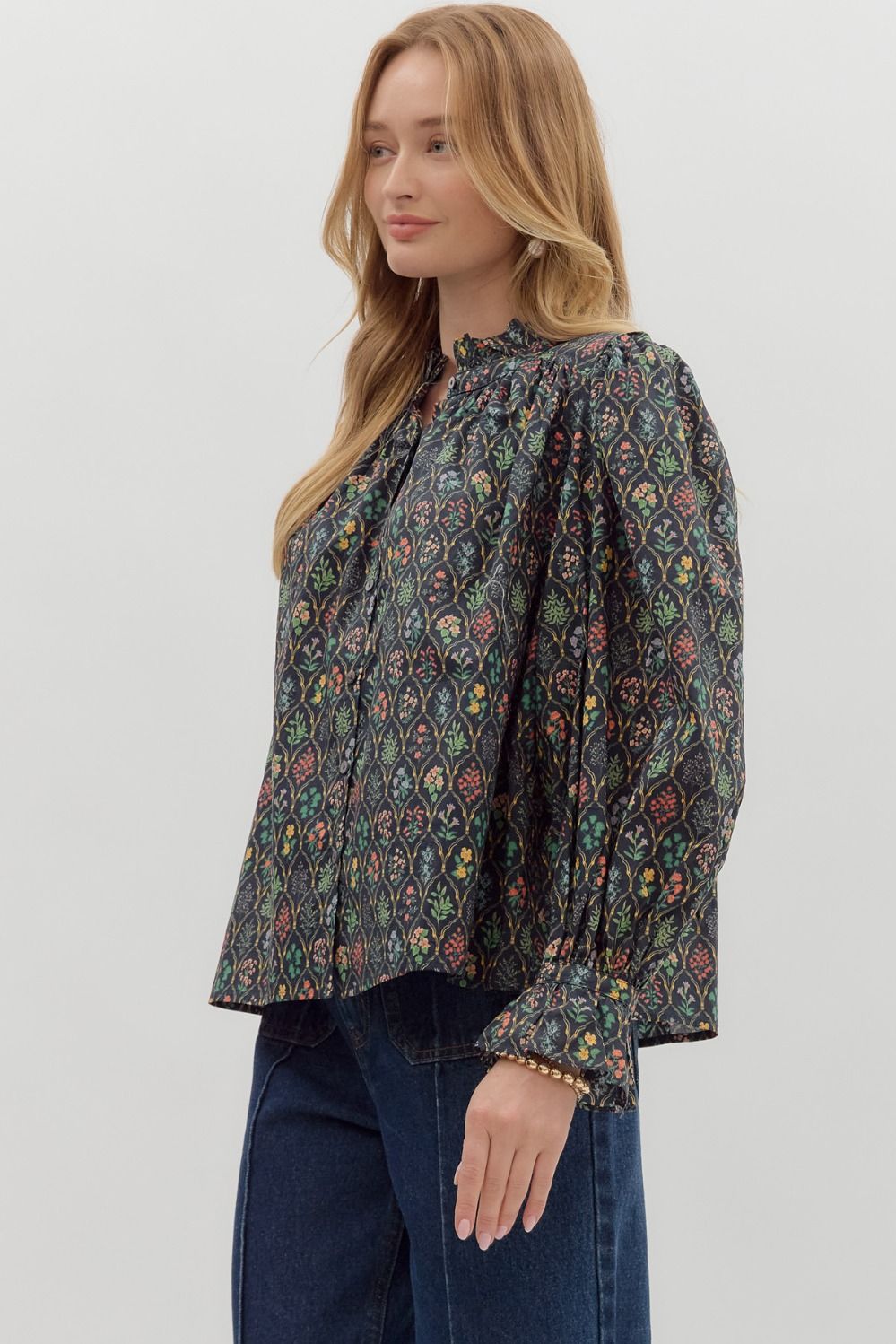 harper puff sleeve blouse