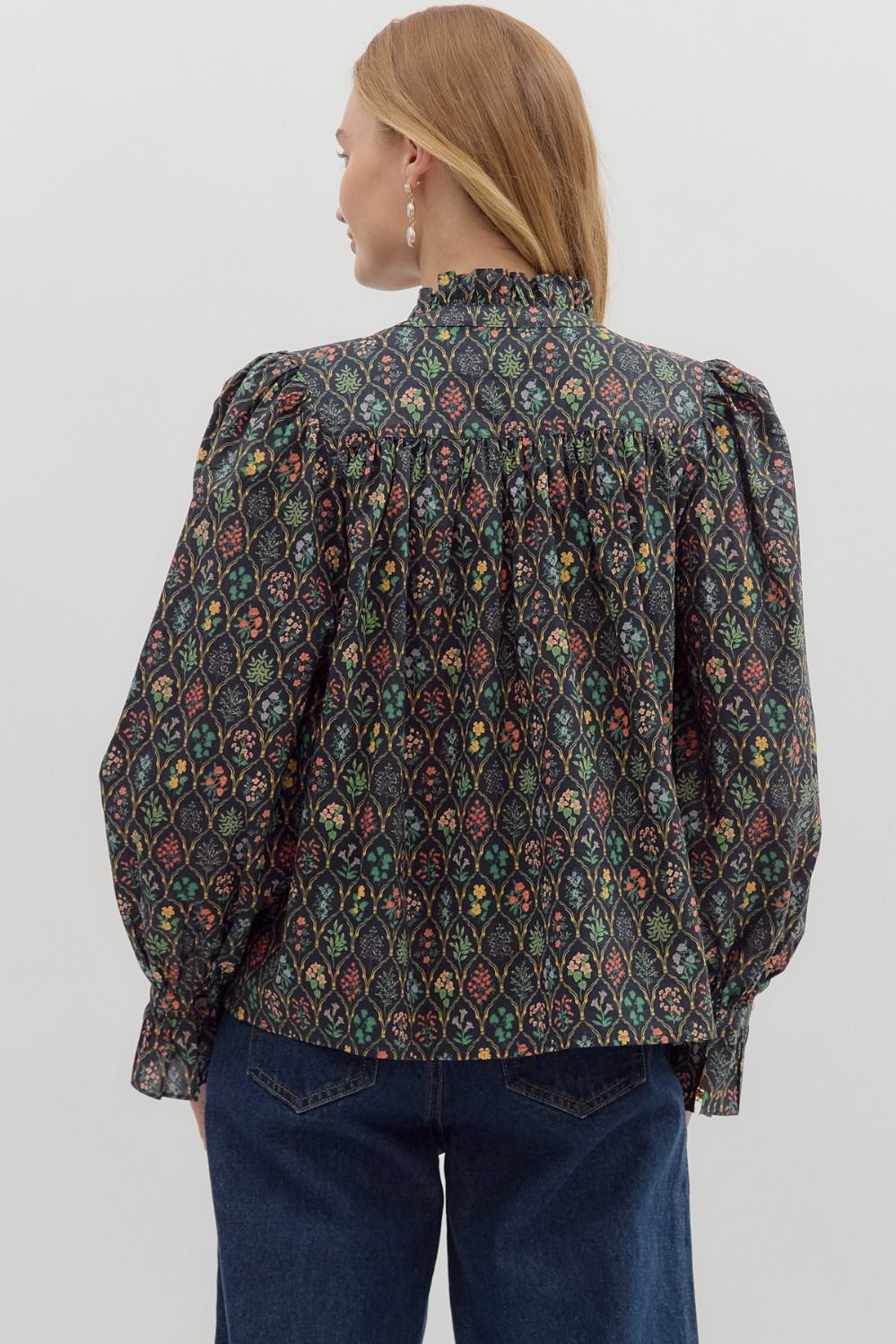 harper puff sleeve blouse