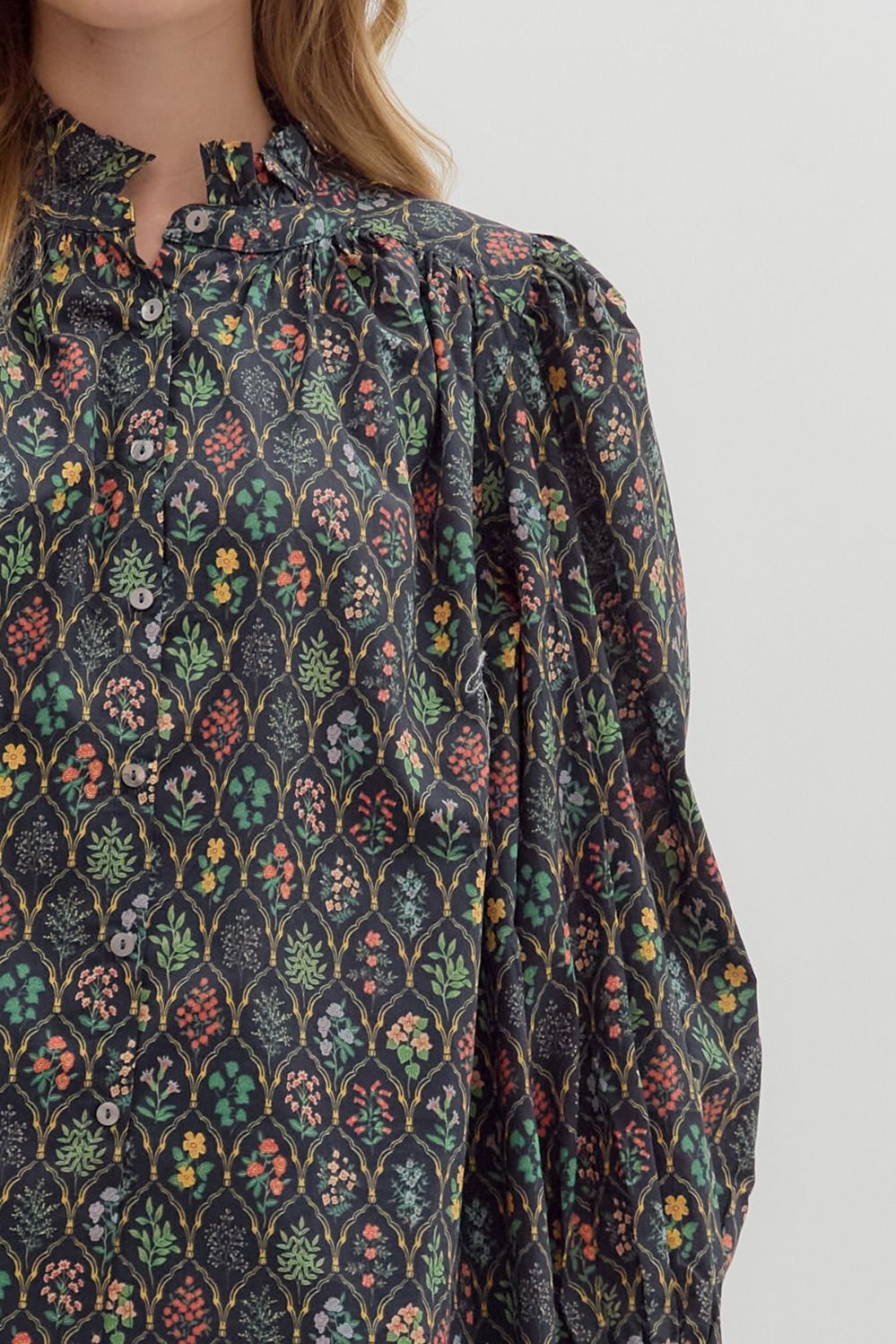 harper puff sleeve blouse