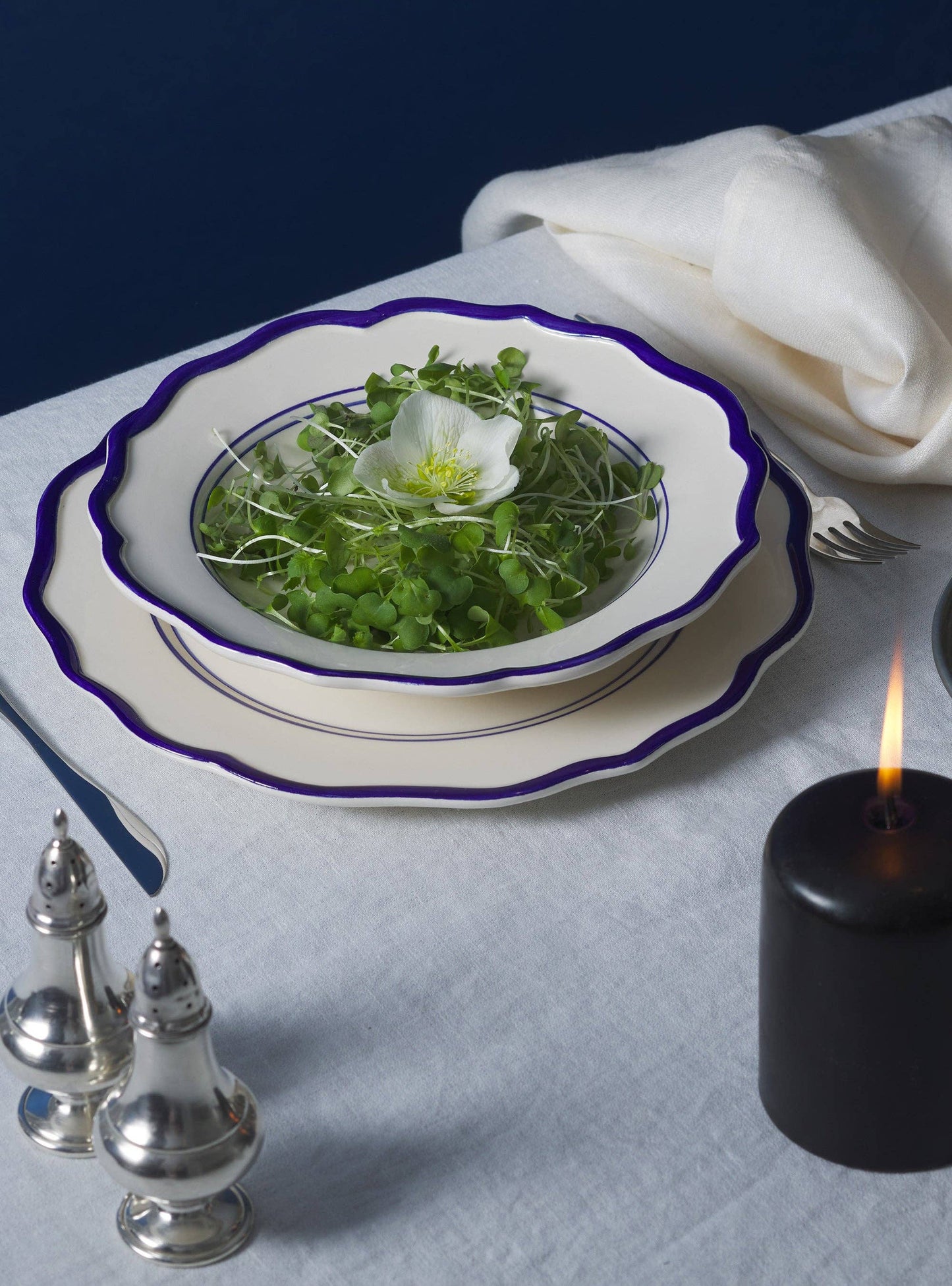 Jane Hand Painted Pasta Bowl 9.2"