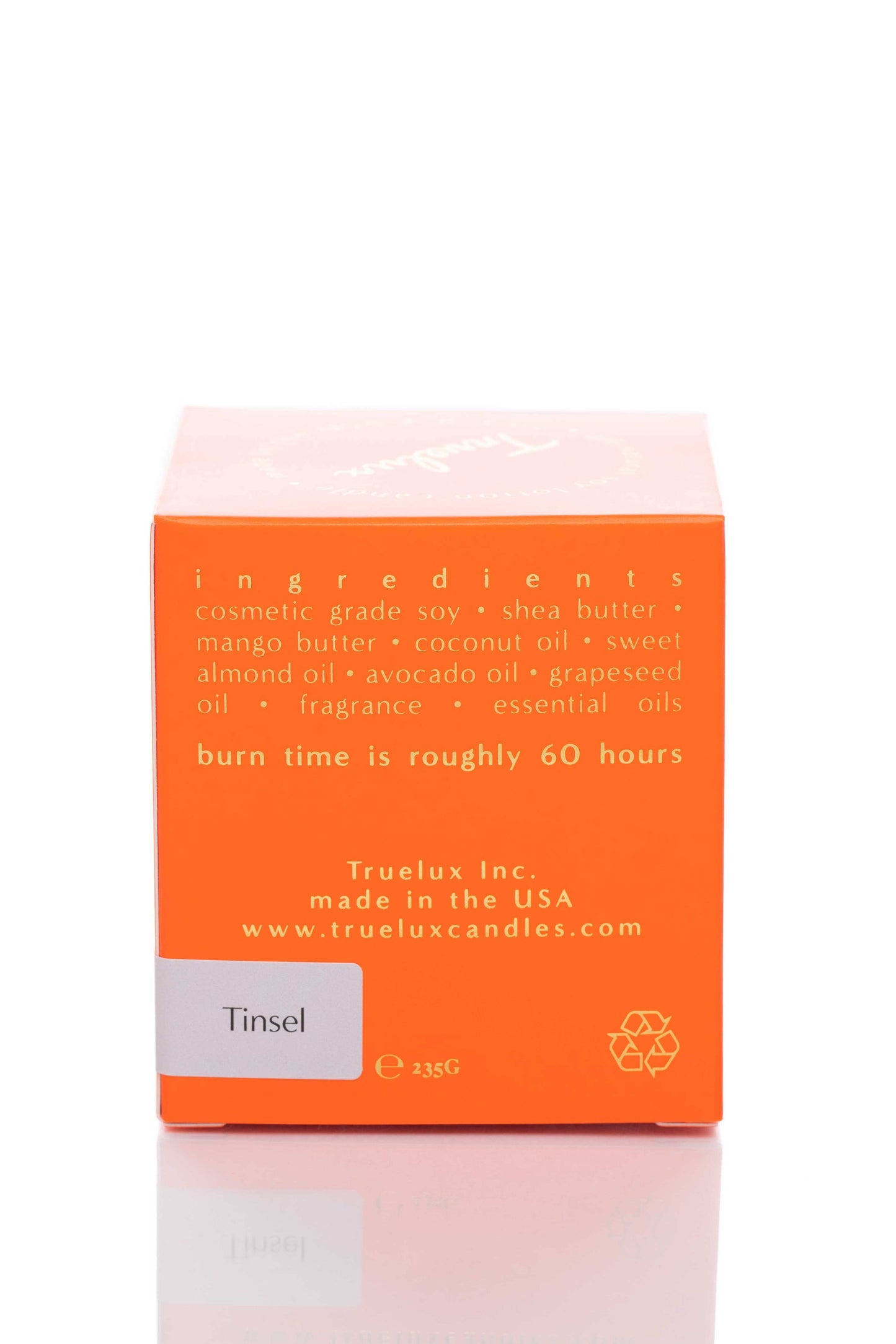 Tinsel Lotion Candle