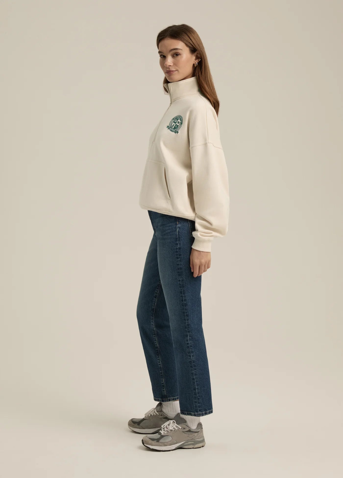 the coaches half zip jacket