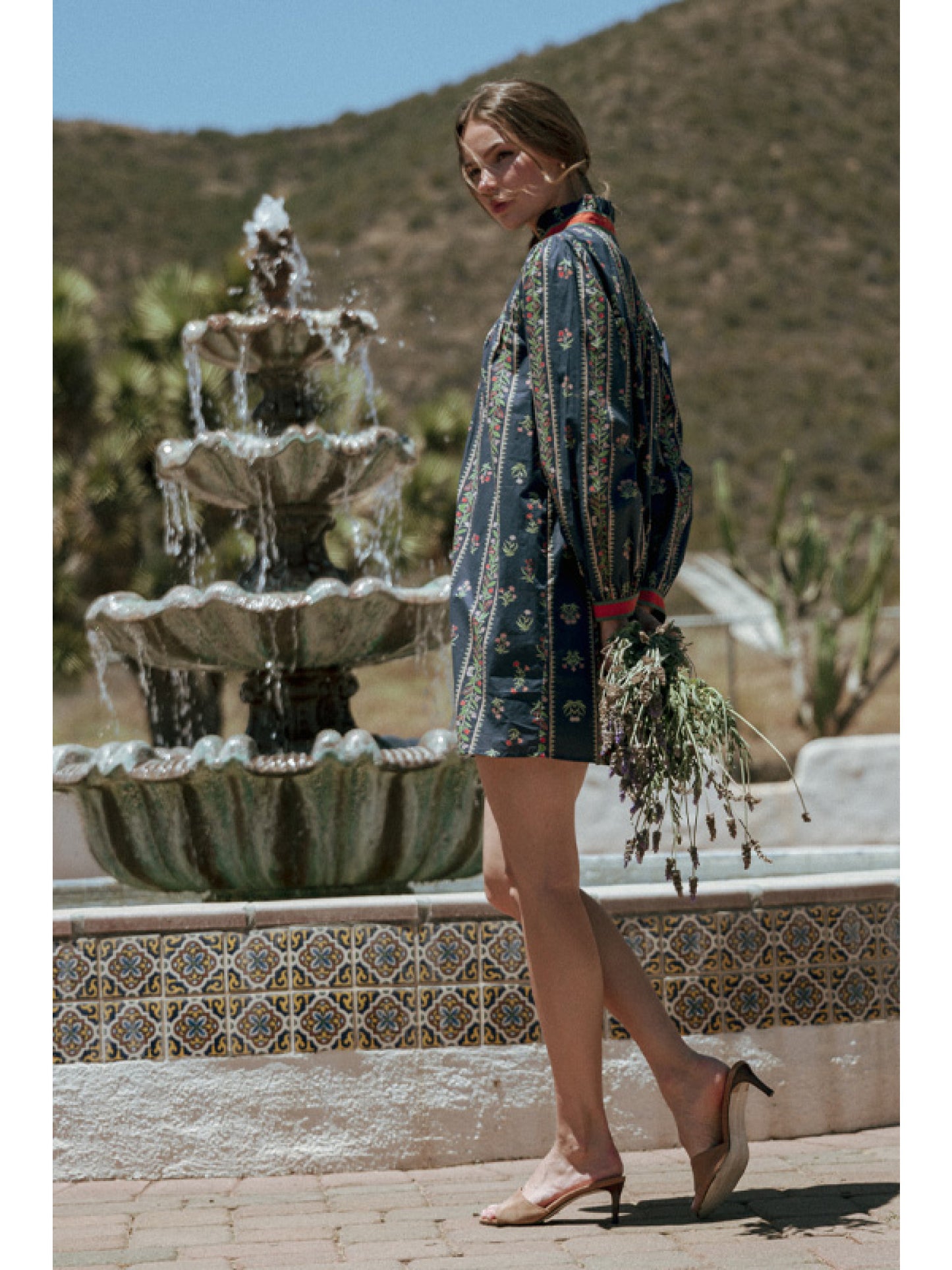jordan floral dress