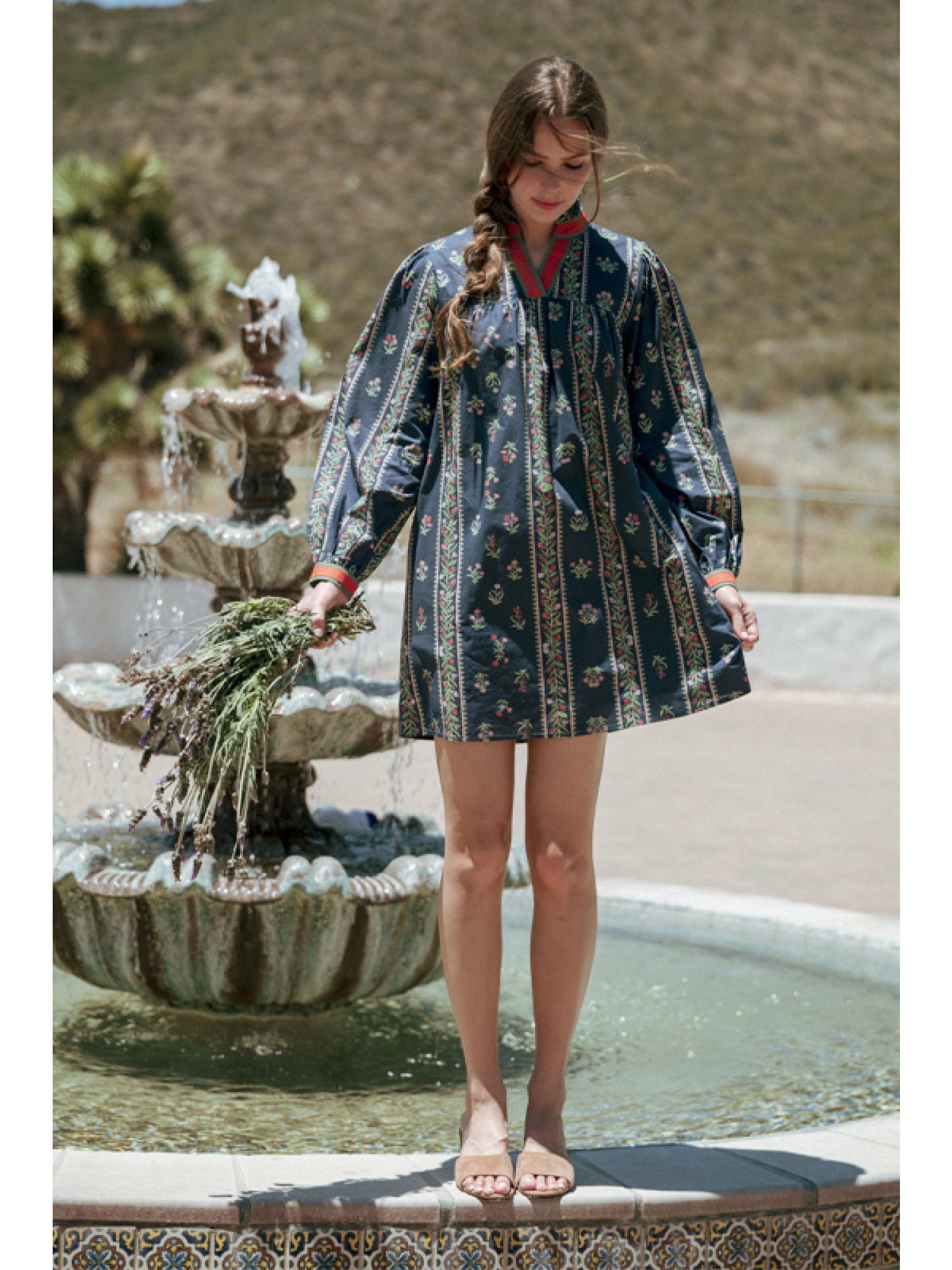 jordan floral dress