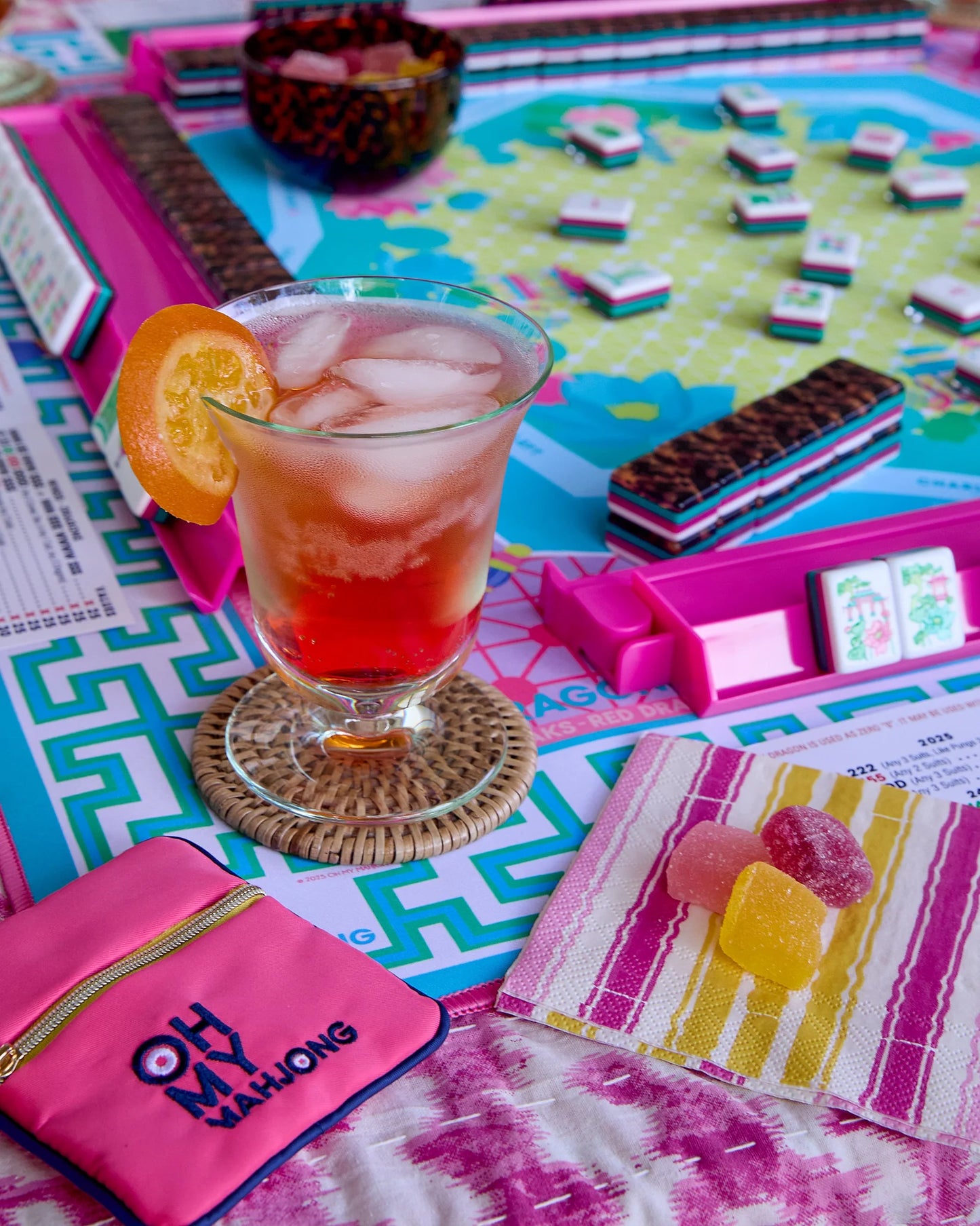mahjong tile rental party package