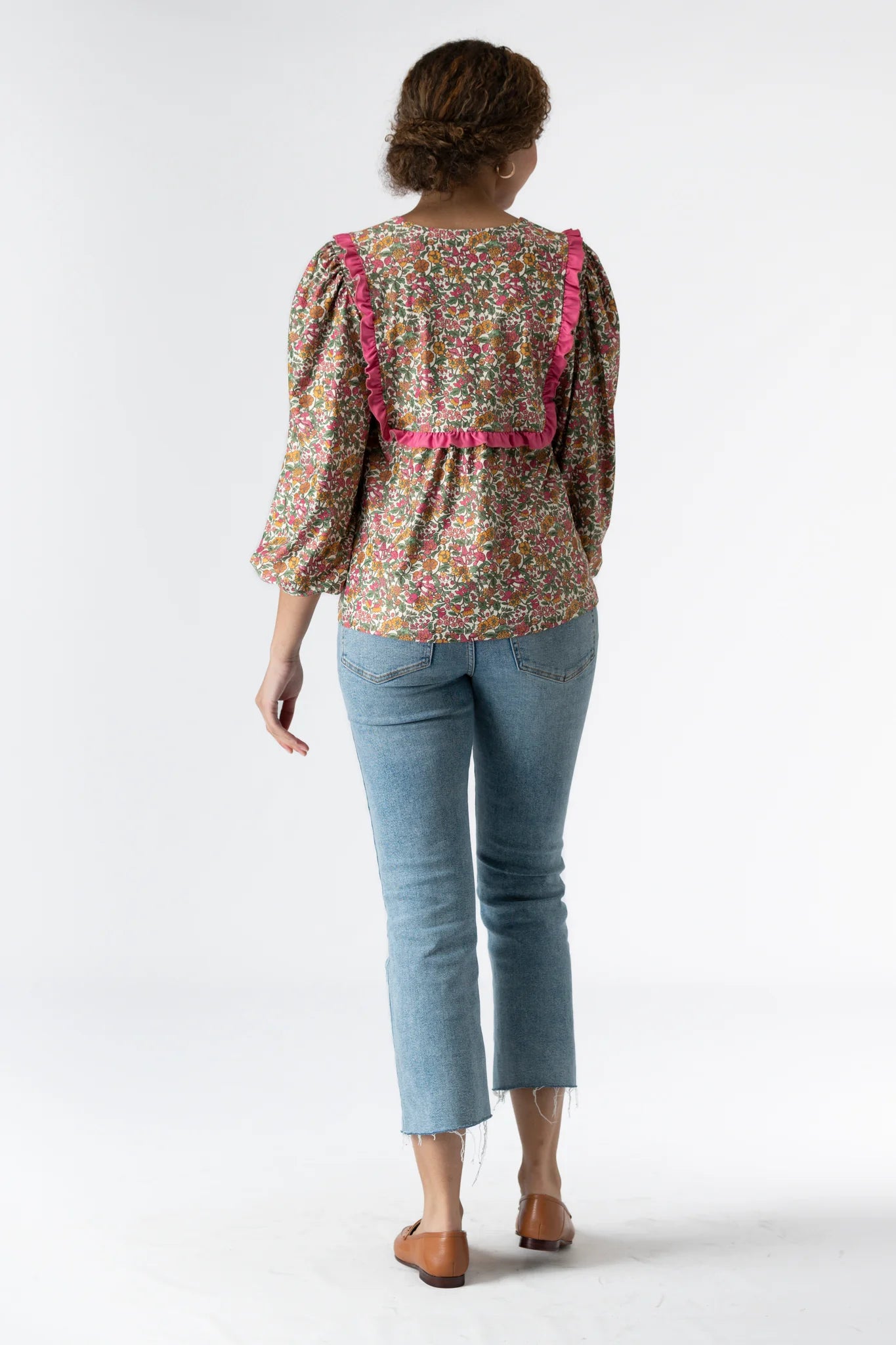 lumi blouse coriander crush