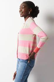 essential stripe cardi