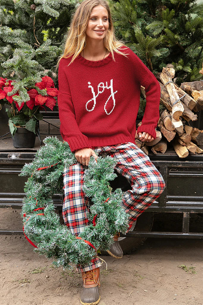 joy to the world crew sweater
