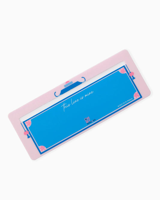 light pink line finder