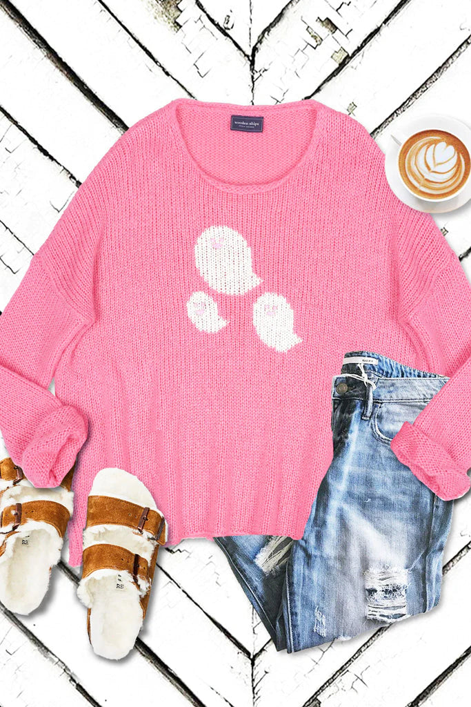 mini ghosts crew pretty in pink