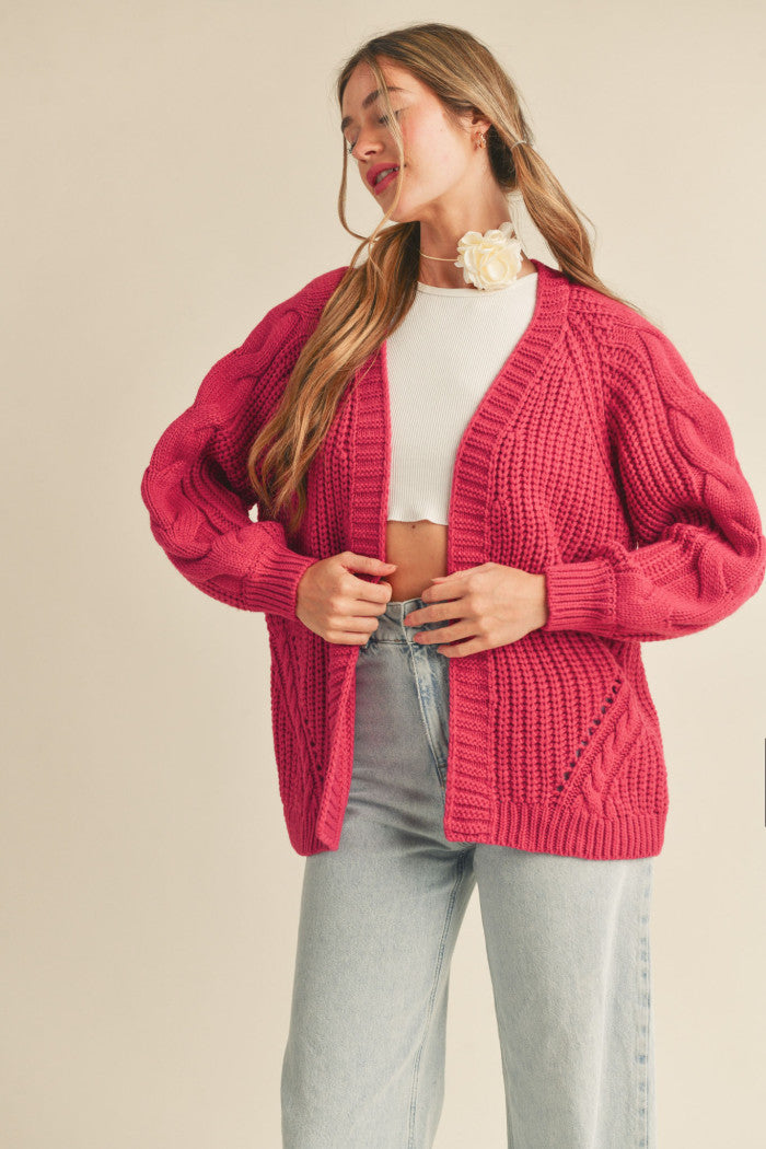 sweater weather cardi