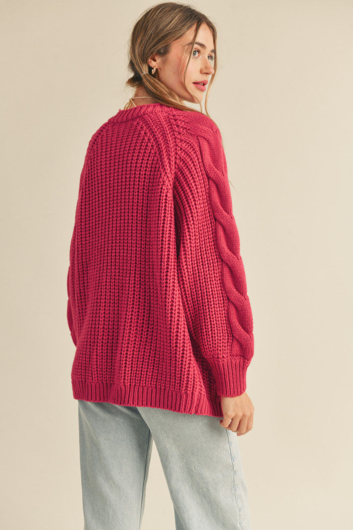 sweater weather cardi