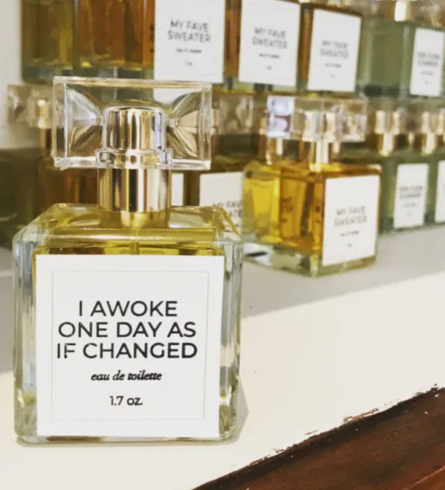 i awoke one day as if changed eau de toilette