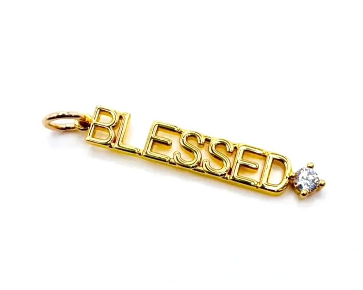 blessed charm goddess charm bar