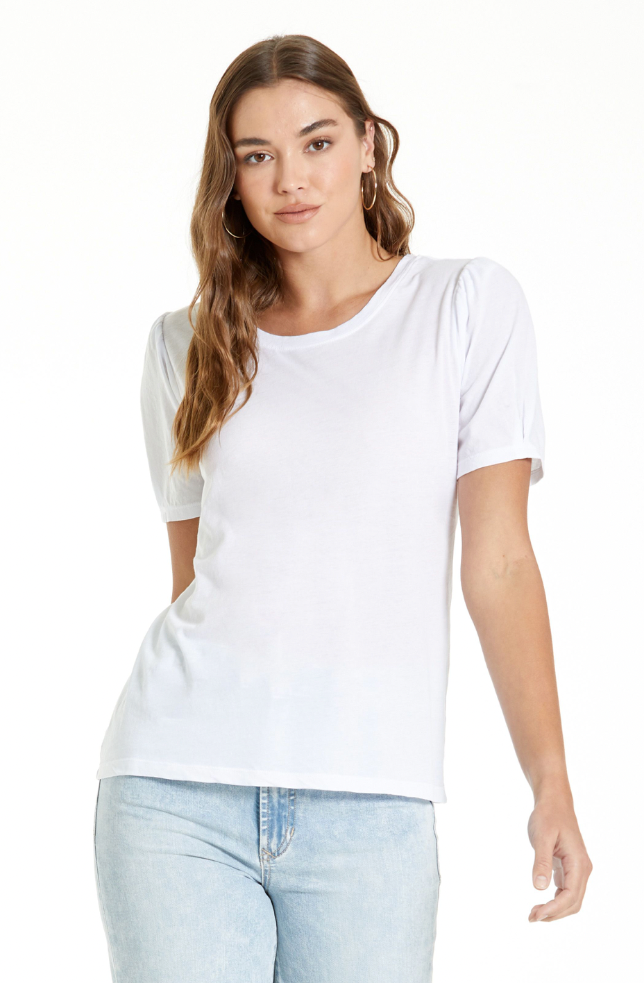 scarlette gathered sleeve tee
