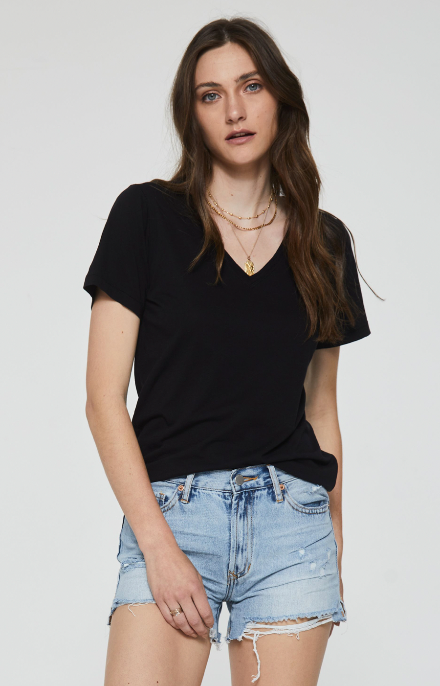 jordan vneck tee