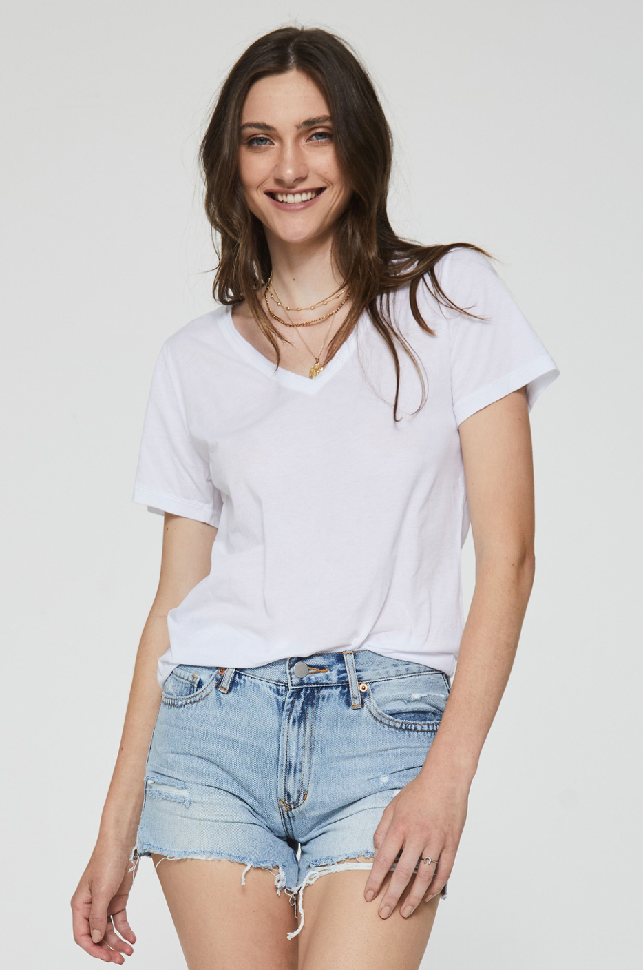 jordan vneck tee