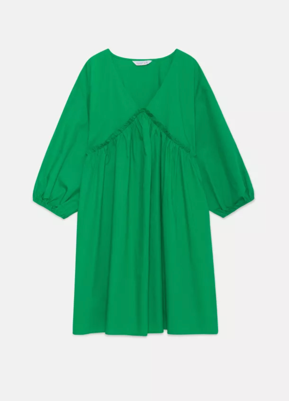 nicole puff sleeve dress
