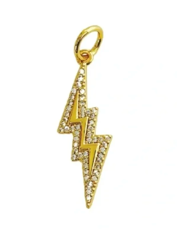 lightning bolt charm goddess charm bar