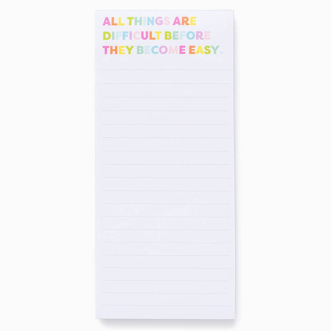 all things list pad