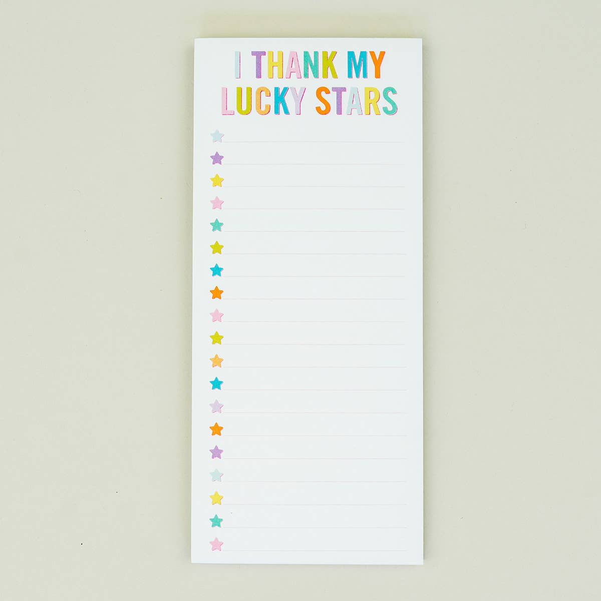 lucky stars list pad