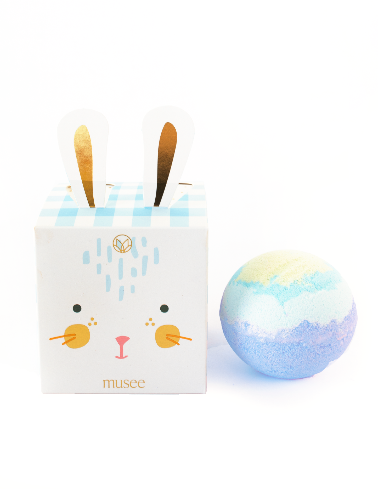easter bunny boxed balm blue