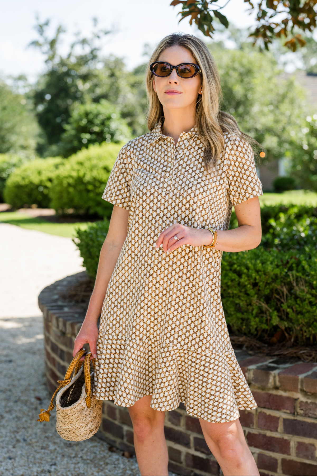 elsie dress willow weave