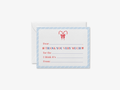 Kids Christmas Fill In The Blank Thank You Notes [Sets of 8]