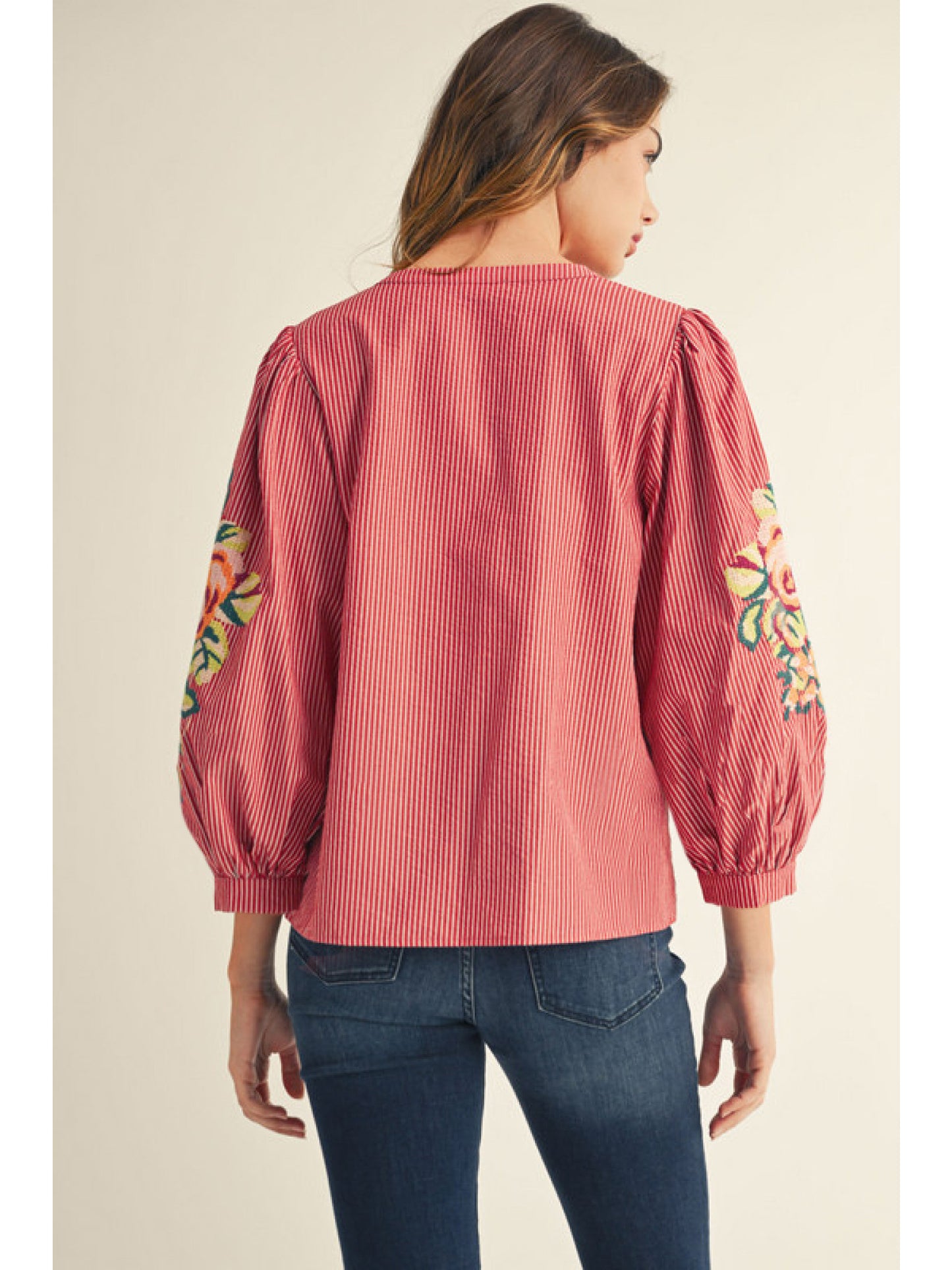 rosie embroidered top