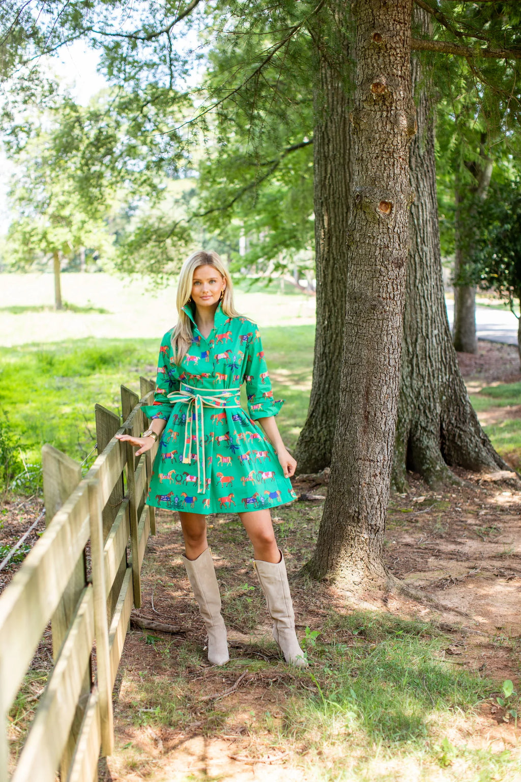 high horse ruthie shirt dress